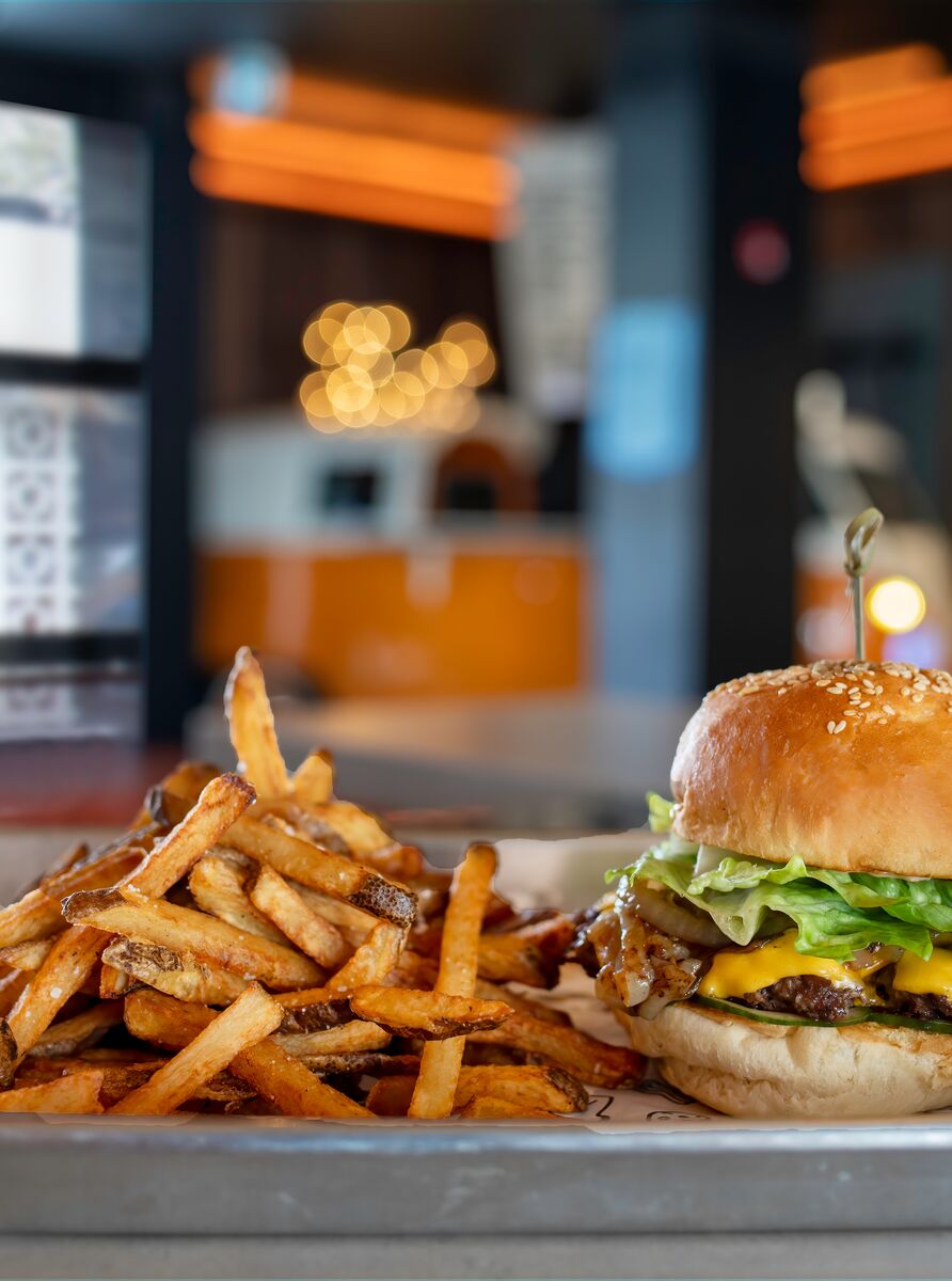 Food at the Moxy Bar